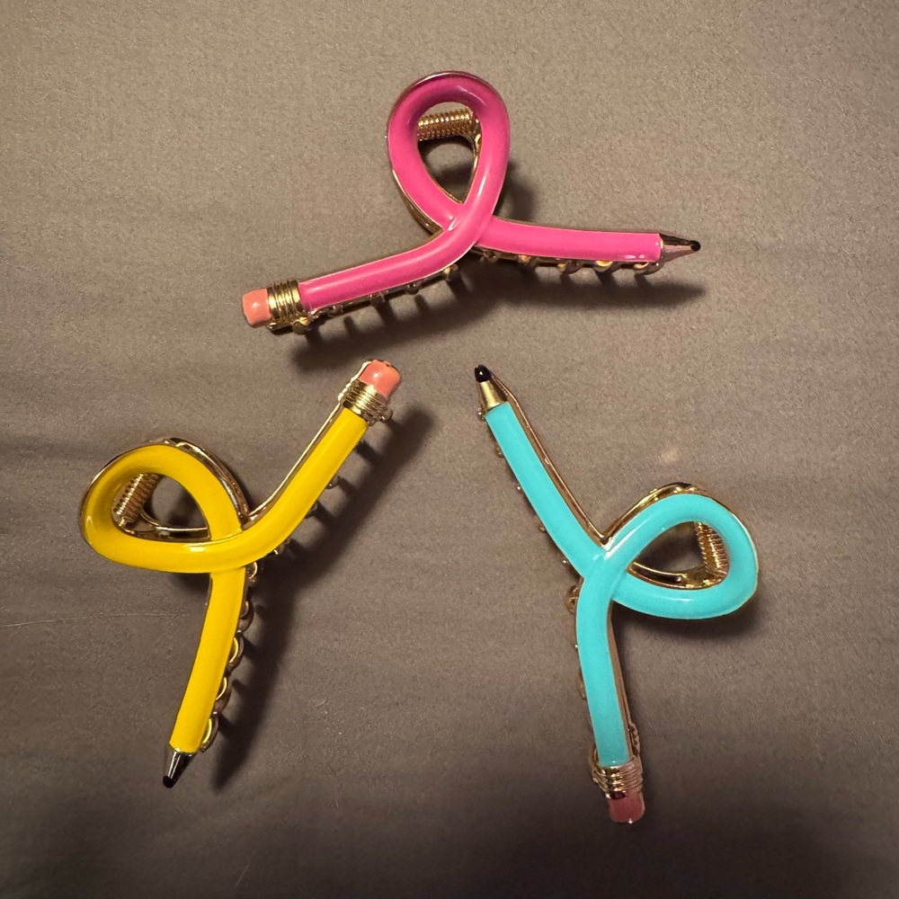 Colorful Hair Clip Set